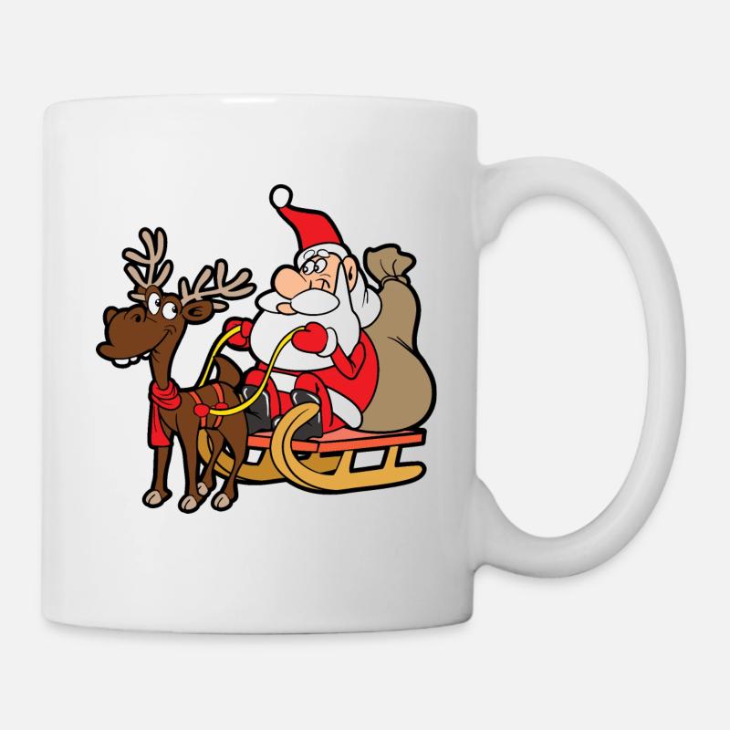 Santa Claus Christmas Santa - Mug - white