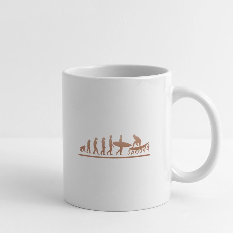 Surfen bis zur Evolution - Surfing until evolution Tasse