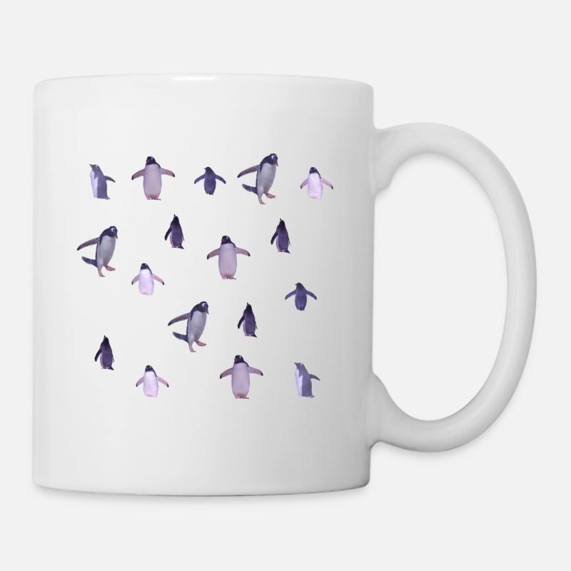Pinguine - Tasse - Weiß