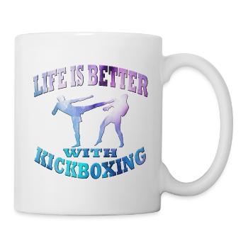 Kickboxing - Mug - white - Right