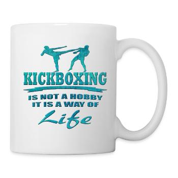 Kickboxing - Mug - white - Right