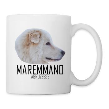MAREMMANO ABRUZZESE - black name - Mug - white - Right