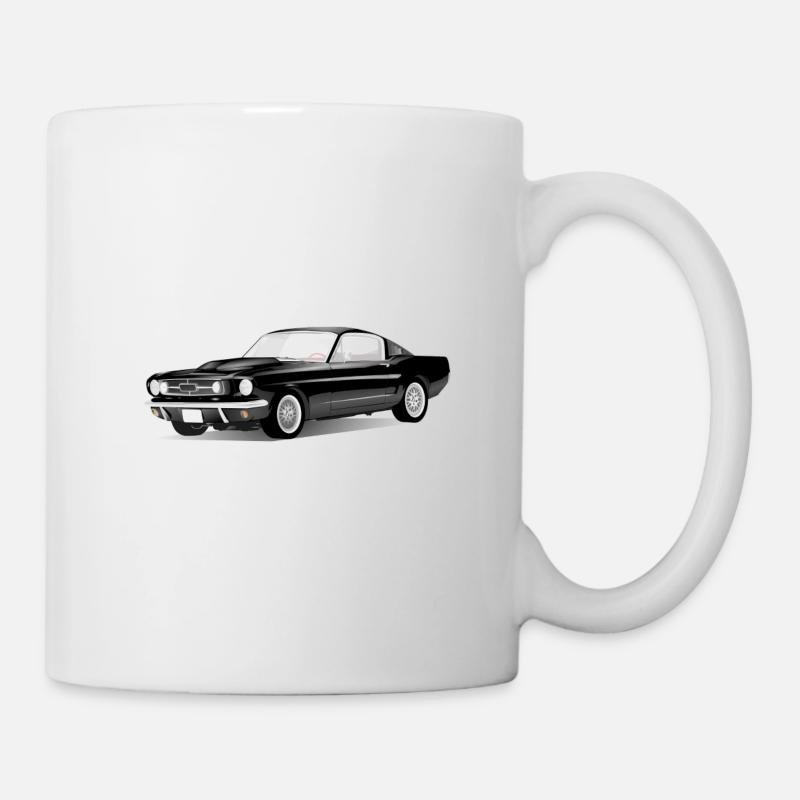 voiture - Mug blanc - blanc