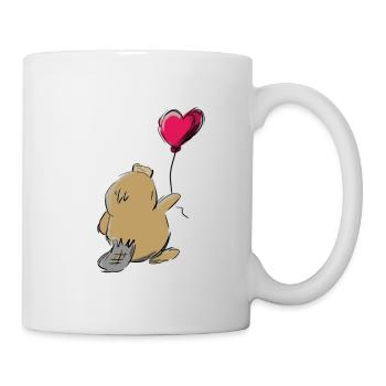 Schnabeltier - Tasse - Weiß - Rechts