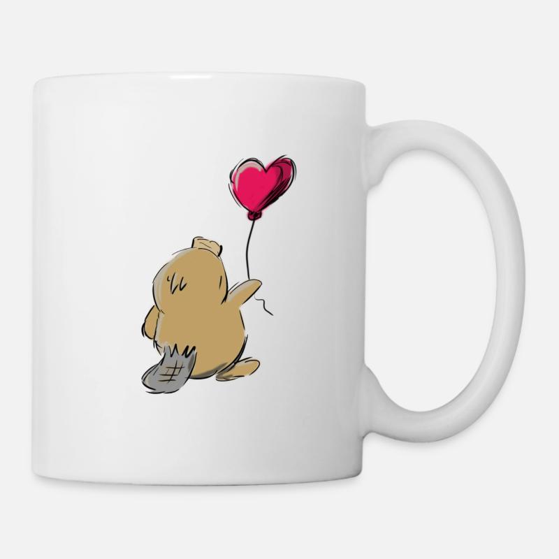 ornithorynque - Mug blanc - blanc
