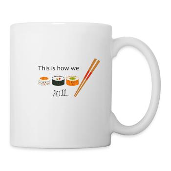 Sushi - Mug blanc - blanc - Droite