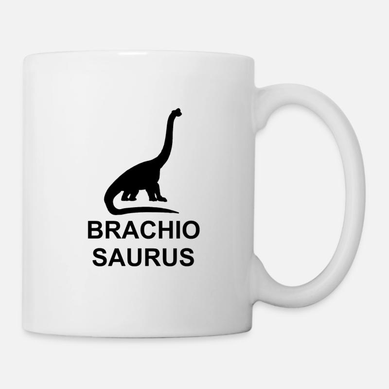 brachiosaurus - Tasse - Weiß