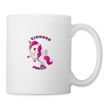 Design Licorne / Licorne - Mug blanc - blanc - Droite