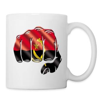 Angola - Tasse - Weiß - Rechts