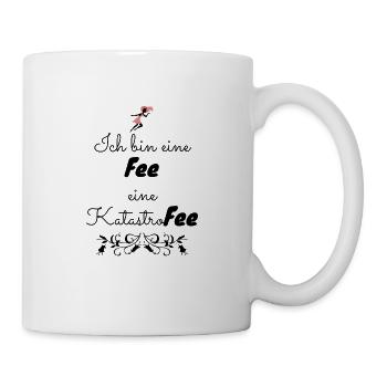Fee - Tasse - Weiß - Rechts