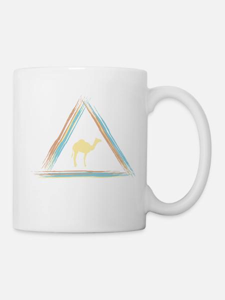 chameau - Mug blanc - blanc