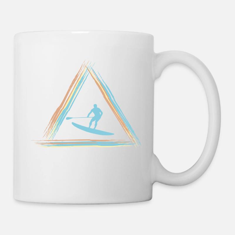 Stand Up Paddle - Tasse - Weiß