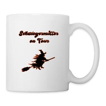 Mother in law on tour - Mug - white - Right