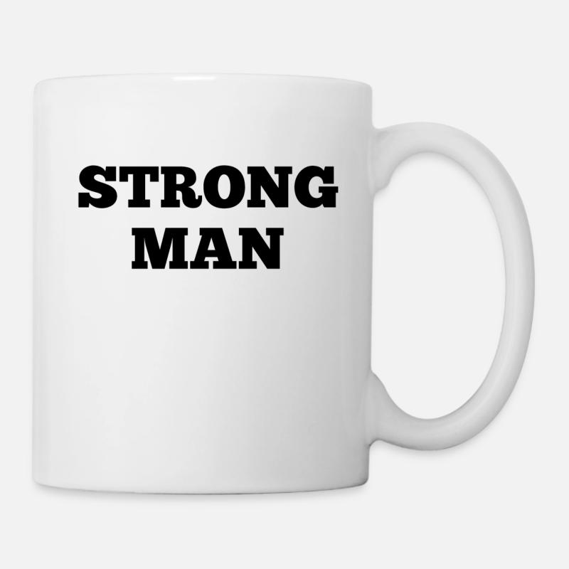 Strongman - Tasse - Weiß