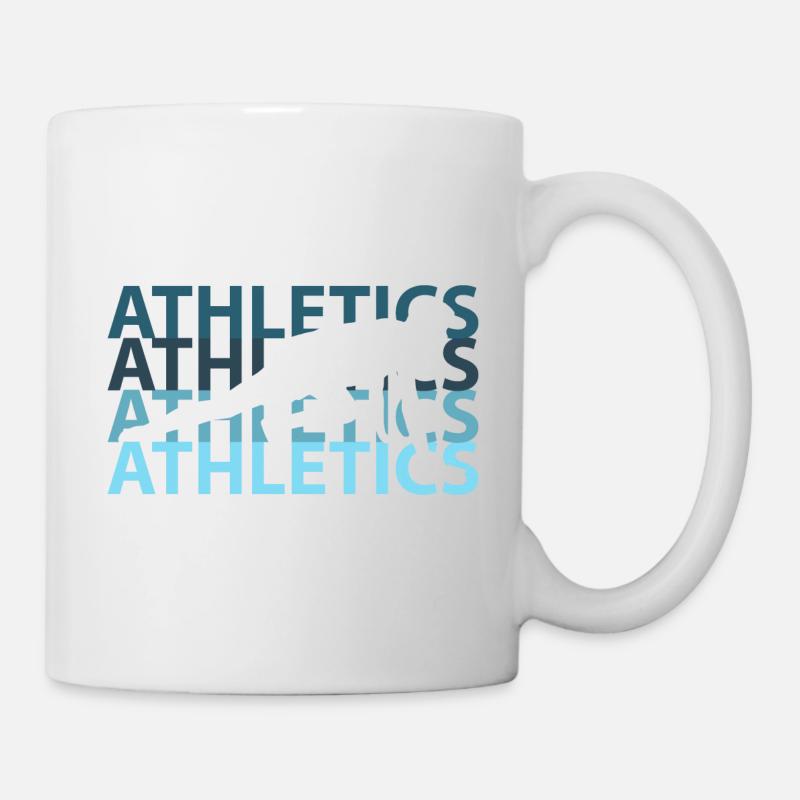 Athlet - Tasse - Weiß