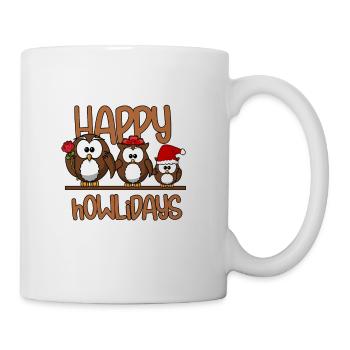 Noël Noël Noël Noël Noël - Mug blanc - blanc - Droite