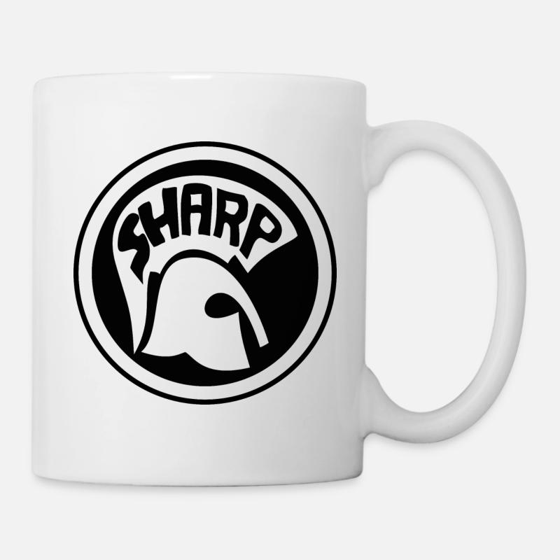 Sharp - Tasse - Weiß