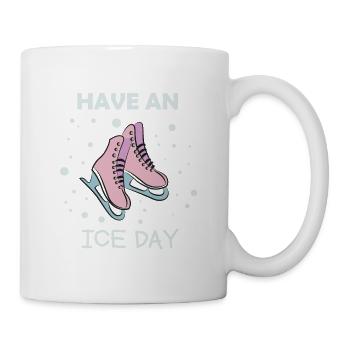 Patins - Have an ice day - Mug blanc - blanc - Droite