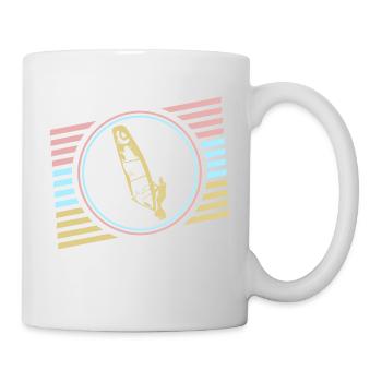 Windsurfing - Tasse - Weiß - Rechts