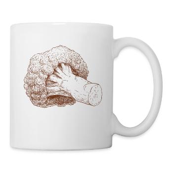 Brokkoli - Tasse - Weiß - Rechts