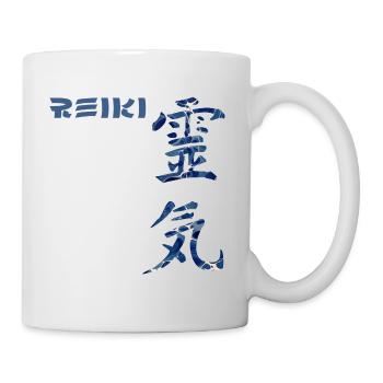 reiki japanisch e 12 - Tasse - Weiß - Rechts