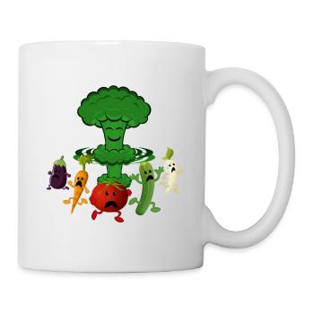 Broccoli super food - Mug - white - Right