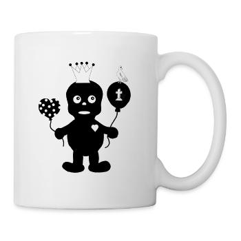 Little Ghost Grufti Gothic Horror Halloween Dark - Mug - white - Right