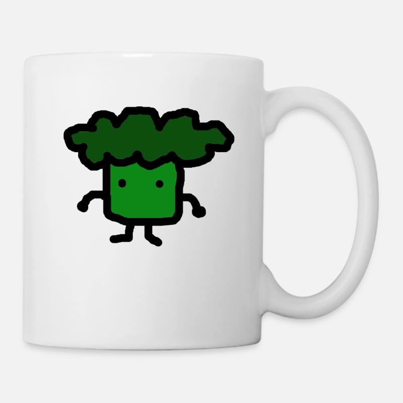 Brocoli - Mug blanc - blanc