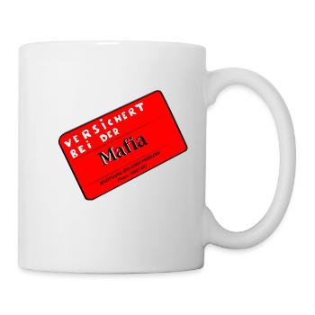 Mafia versichertenkarte - Tasse - Weiß - Rechts