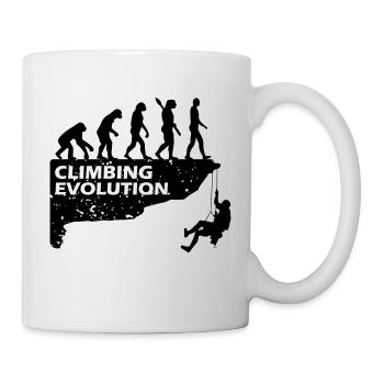 Climbing Evolution - Mug - white - Right