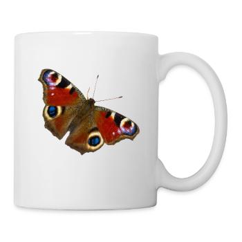 Papillon papillon - Mug blanc - blanc - Droite