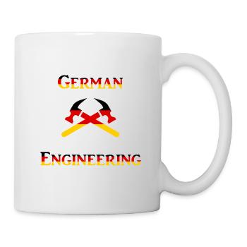 German Engineering - Tasse - Weiß - Rechts