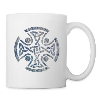 Noeud celtique 11 e 119 - Mug blanc - blanc - Droite
