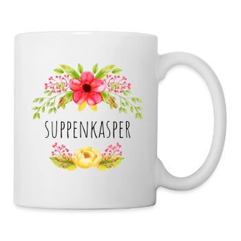 Suppenkasper - Tasse - Weiß - Rechts