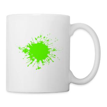Farbenfroh - Tasse - Weiß - Rechts