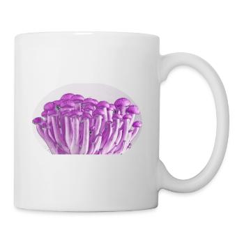 Purple Mushrooms - Mug - white - Right