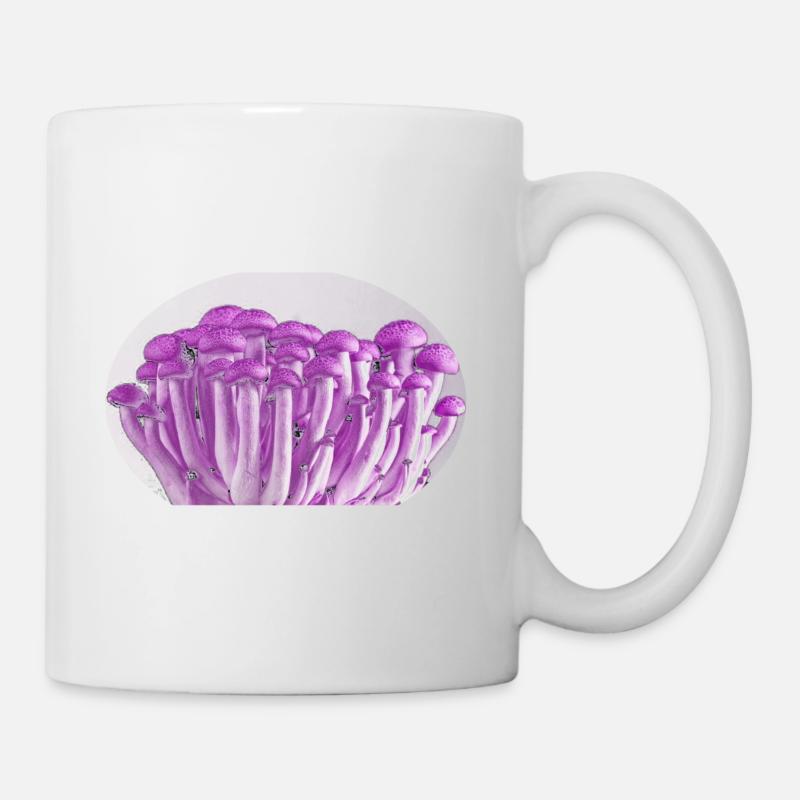 Champignons Pourpres - Mug blanc - blanc