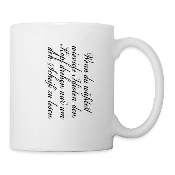 If you knew how many idiots ..... - Mug - white - Right