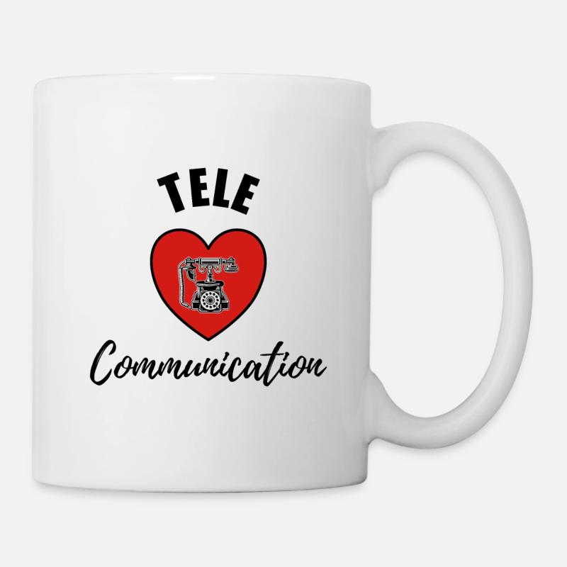 Telecommunication - Tasse - Weiß