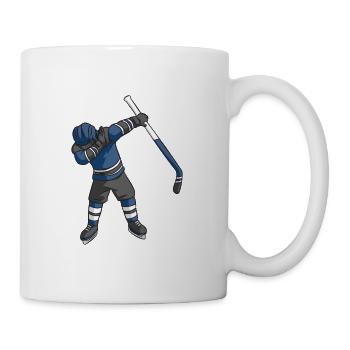 Eishockeyspieler Dab Eishockey Dabbing Geschenk - Tasse - Weiß - Rechts