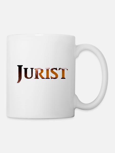 Jurist - Tasse - Weiß