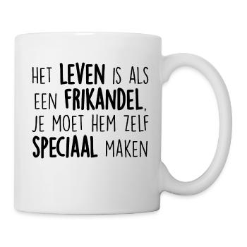 Life As A Frikandel - Mug - white - Right