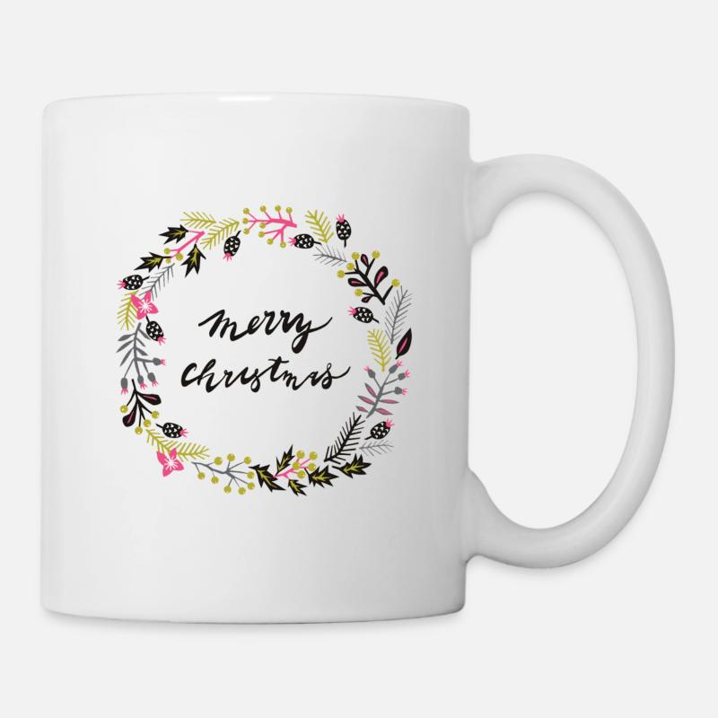 MERRY CHRISTMAS - Tasse - Weiß