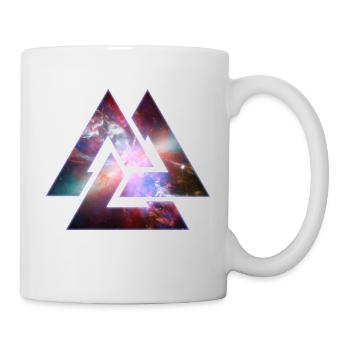 Cosmic Triangle Knot - Mug - white - Right