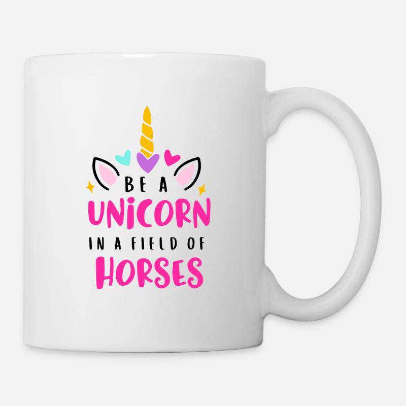 Unicorn, Licorne - Mug blanc - blanc