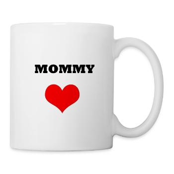MAMAN - Mug blanc - blanc - Droite