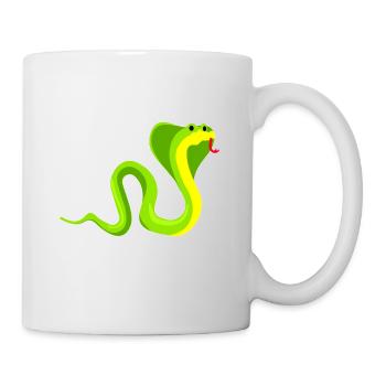 Serpent - Mug blanc - blanc - Droite