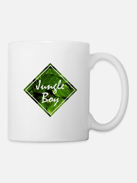 jungle boy jungle boy jungle leaves - Mug - white