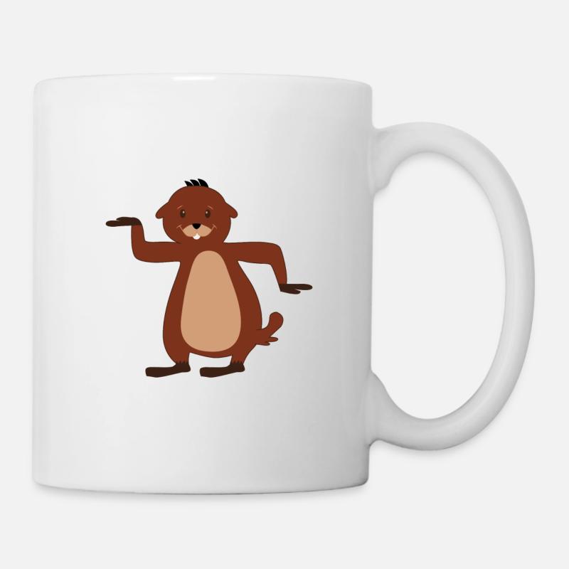 Marmotte marmotte - Mug blanc - blanc