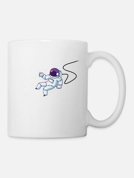 Weltraum-Astronaut - Tasse - Weiß